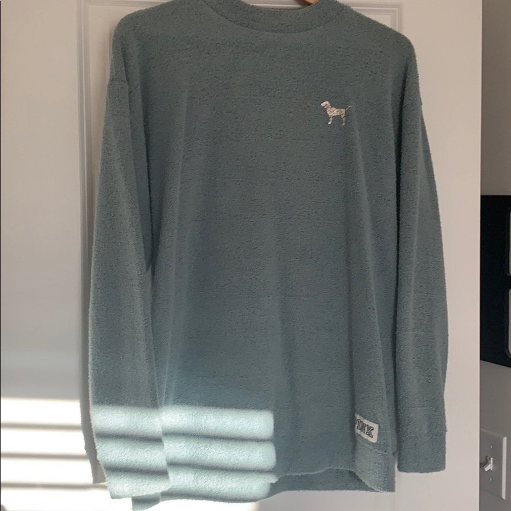 PINK Victoria’s Secret Terry Pullover